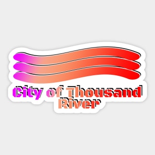 Thousand River Sticker